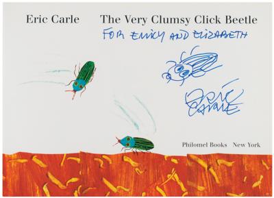 Lot #566 Eric Carle Signed Book with Sketch - Image 2
