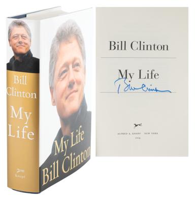 Lot #98 Bill Clinton Signed Book