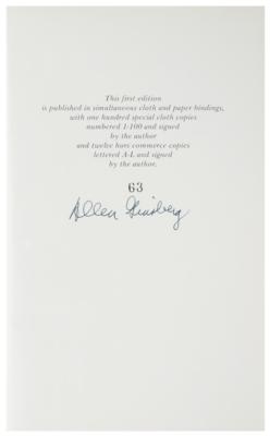 Lot #576 Allen Ginsberg Signed Book - Image 2