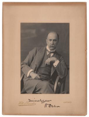 Lot #170 William Osler Signed Photograph