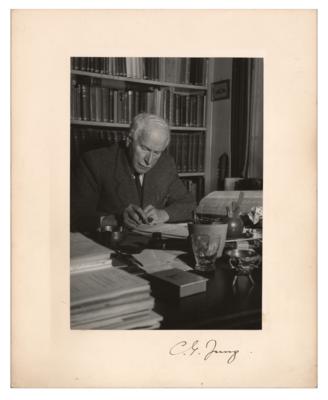Lot #174 Carl Jung Signed Photograph - Image 1