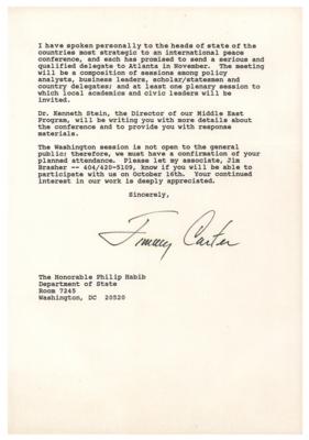 Lot #92 Jimmy Carter Typed Letter Signed - Image 2