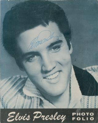 Lot #630 Elvis Presley Signed Program - Image 2