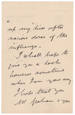 Lot #579 H. Rider Haggard Autograph Letter Signed - Image 2