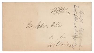 Lot #234 Salmon P. Chase Autograph Letter Signed - Image 4