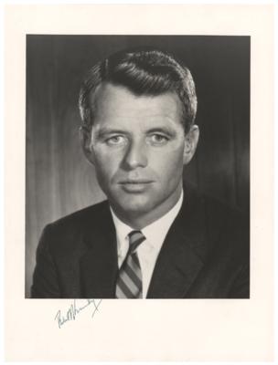 Lot #284 Robert F. Kennedy Signed Photograph