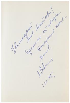 Lot #260 Mikhail Gorbachev Signed Book - Image 2