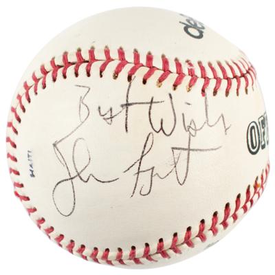 Lot #700 John Fogerty Signed Baseball - Image 1