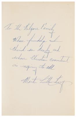 Lot #155 Martin Luther King, Jr. Signed Book - Image 2