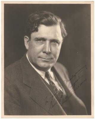 Lot #375 Wendell Willkie Signed Photograph - Image 1