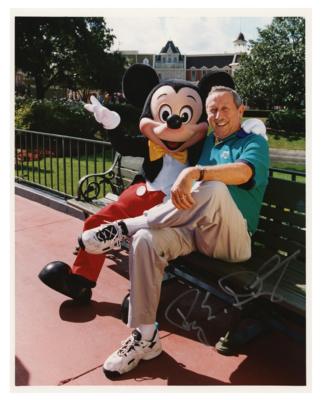 Lot #525 Roy E. Disney Signed Photograph - Image 1