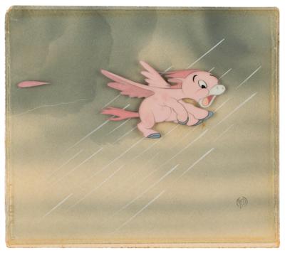 Lot #523 Pink Pegasus production cel from Fantasia