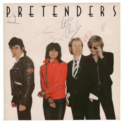 Lot #717 The Pretenders Signed Album