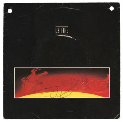 Lot #727 U2 Signed 45 RPM Record - Image 1