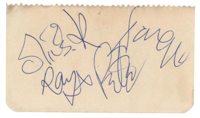 Lot #708 The Kinks Signatures