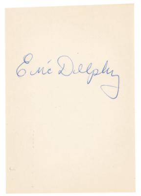 Lot #671 Eric Dolphy Signature