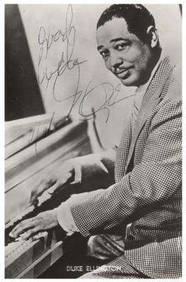 Lot #672 Duke Ellington Signed Photograph - Image 1