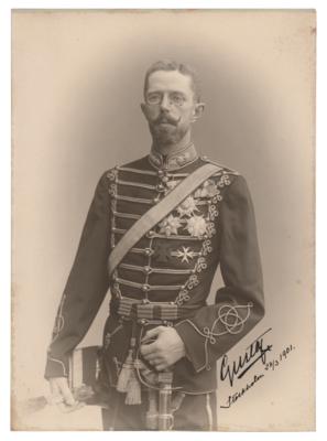 Lot #294 King Gustav V Signed Photograph