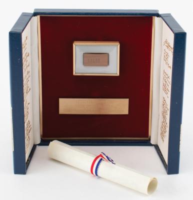 Lot #274 Independence Hall Wood Relic