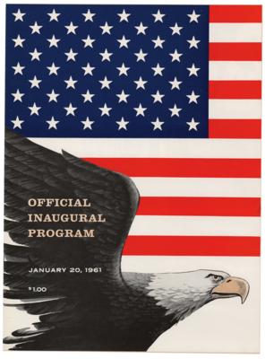 Lot #120 John F. Kennedy Inaugural Program and Ticket - Image 3