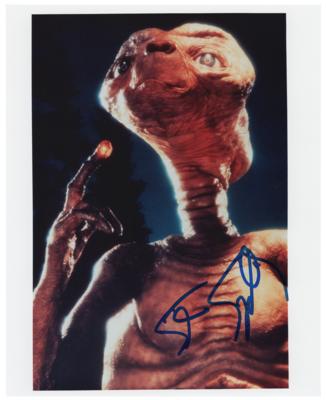 Lot #857 Steven Spielberg Signed Photograph - Image 1
