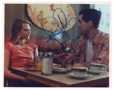 Lot #871 Taxi Driver: De Niro and Foster Signed Photograph