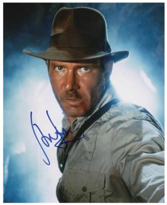 Lot #829 Harrison Ford Signed Photograph