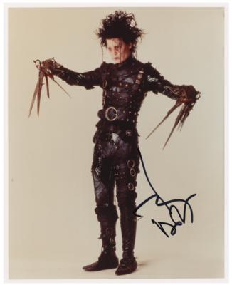 Lot #822 Johnny Depp Signed Photograph