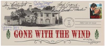 Lot #832 Gone With the Wind Multi-Signed Limited Edition FDC - Image 1