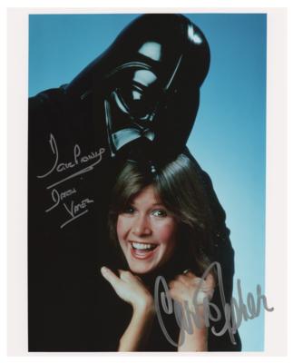 Lot #864 Star Wars: Fisher and Prowse Signed Photograph - Image 1