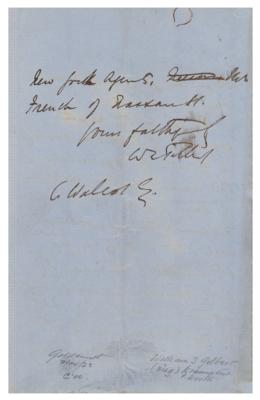 Lot #648 William S. Gilbert Autograph Letter Signed - Image 4