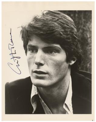 Lot #852 Christopher Reeve Signed Photograph