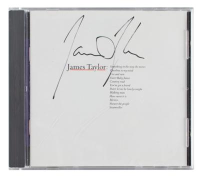Lot #725 James Taylor Signed CD - Image 1
