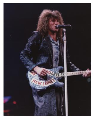 Lot #690 Jon Bon Jovi Signed Photograph - Image 1