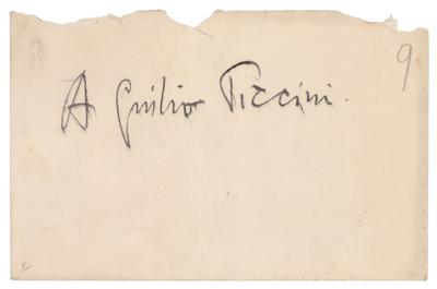 Lot #572 Gabriele D'Annunzio Autograph Letter Signed - Image 3