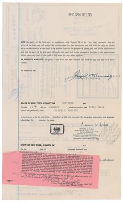 Lot #68 John, Robert, and Joseph Kennedy (3) Documents Signed - Image 2