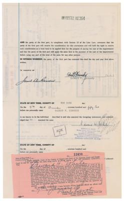 Lot #68 John, Robert, and Joseph Kennedy (3) Documents Signed - Image 9