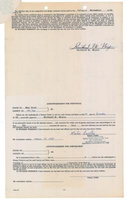 Lot #70 Richard Nixon (5) Documents Signed - Image 5
