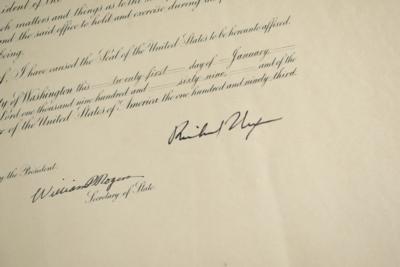 Lot #71 Richard Nixon Document Signed as President - Image 2