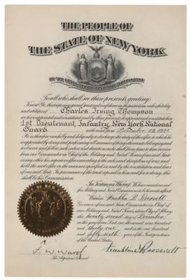 Lot #136 Franklin D. Roosevelt Document Signed - Image 1