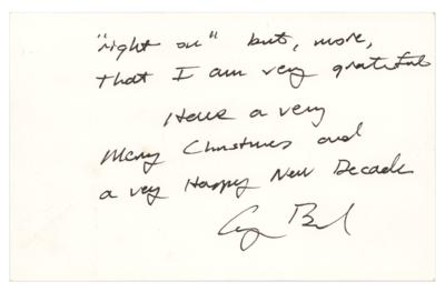 Lot #78 George Bush Autograph Letter Signed as President - Image 2