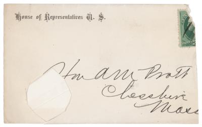 Lot #40 James A. Garfield Letter Signed - Image 2