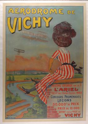 Lot #3684 First French Air Meet 1909 Original Poster
