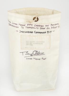 Lot #3201 Buzz Aldrin's Apollo 11 Lunar Flown Communion Personal Preference Kit - Image 1