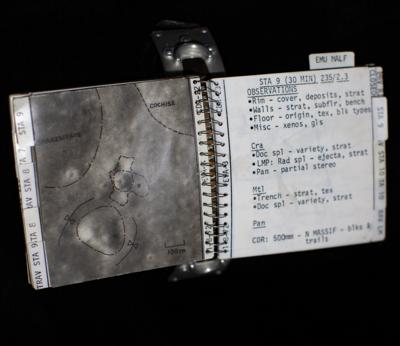 Lot #3433 Gene Cernan's Apollo 17 Flown Lunar Surface-Used EVA-3 Cuff Checklist - Image 9