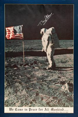 Lot #3234 Buzz Aldrin Signed Poster - Image 2
