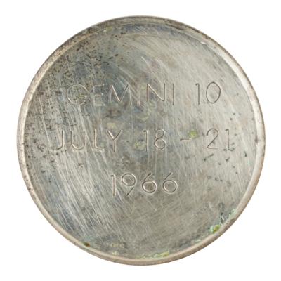 Lot #3081 John Young's Gemini 10 Flown Fliteline Medallion - Image 2