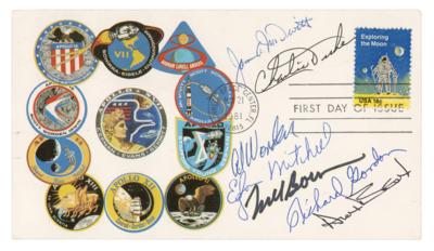 Lot #3470 Apollo Astronauts (7) Signed Cover - Image 1