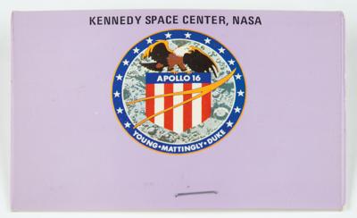 Lot #3417 Alan Bean's Apollo 16 Launch Viewing Badge