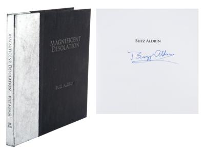 Lot #3228 Buzz Aldrin Signed Book